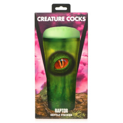 Creature Cocks Masturbateur Creature Raptor Vert